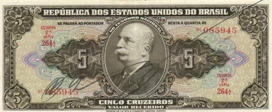 5 cruzeiros